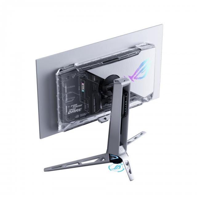 ASUS - ROG Swift OLED PG27AQWP-W pantalla para PC 67,3 cm (26.5") 2560 x 1440 Pixeles Quad HD LCD Plata