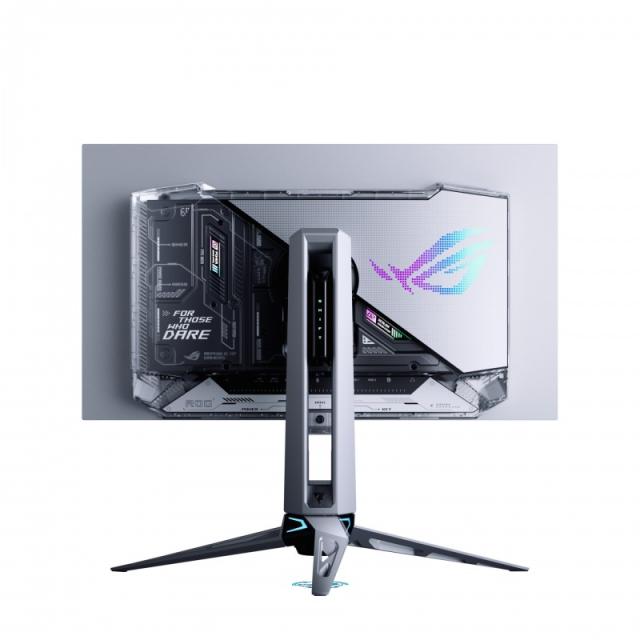ASUS - ROG Swift OLED PG27AQWP-W pantalla para PC 67,3 cm (26.5") 2560 x 1440 Pixeles Quad HD LCD Plata