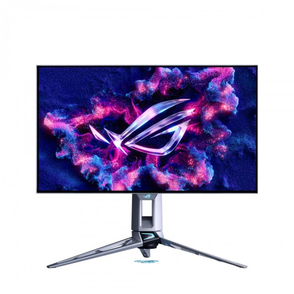 ASUS - ROG Swift OLED PG27AQWP-W pantalla para PC 67,3 cm (26.5") 2560 x 1440 Pixeles Quad HD LCD Plata