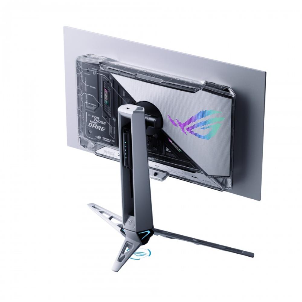ASUS - ROG Swift OLED PG27AQWP-W pantalla para PC 67,3 cm (26.5") 2560 x 1440 Pixeles Quad HD LCD Plata