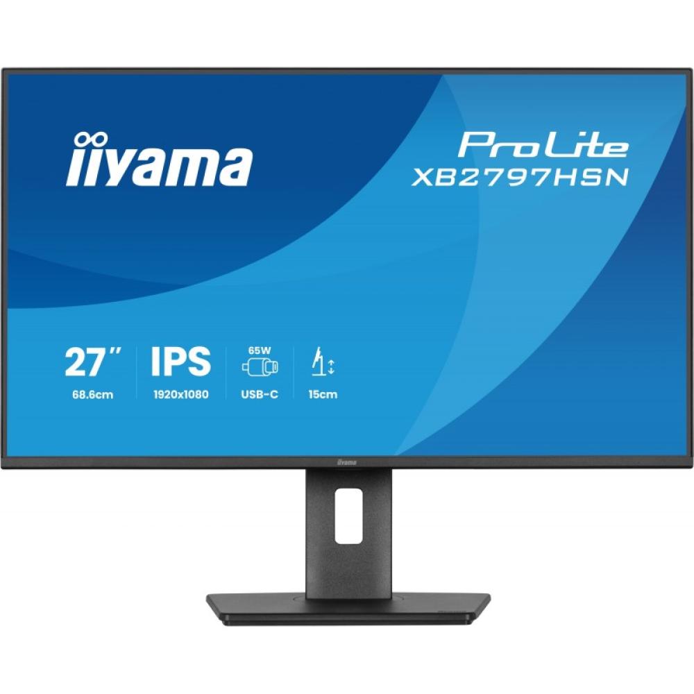 iiyama - ProLite XB2797HSN-B1 pantalla para PC 68,6 cm (27") 1920 x 1080 Pixeles Full HD LCD Negro