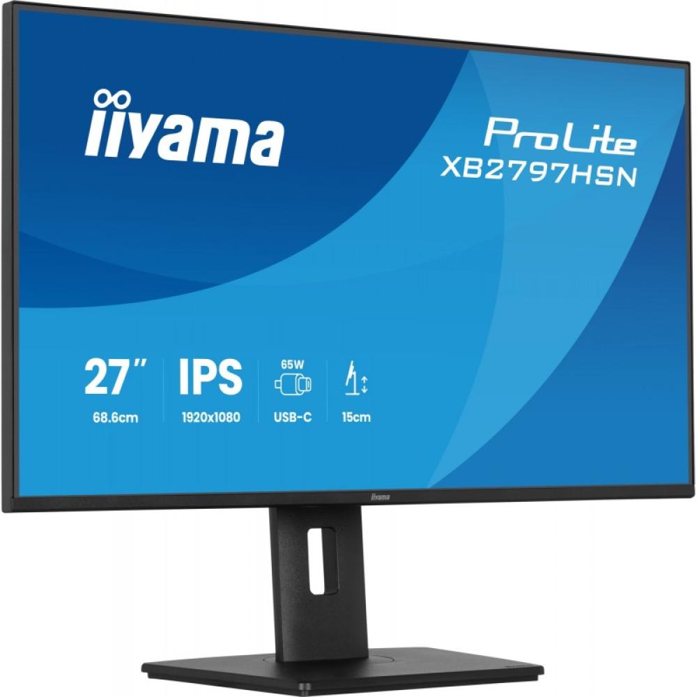 iiyama - ProLite XB2797HSN-B1 pantalla para PC 68,6 cm (27") 1920 x 1080 Pixeles Full HD LCD Negro