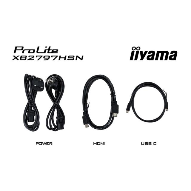 iiyama - ProLite XB2797HSN-B1 pantalla para PC 68,6 cm (27") 1920 x 1080 Pixeles Full HD LCD Negro