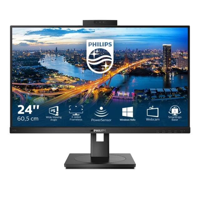 Philips - B Line 242B1H/00 pantalla para PC 60,5 cm (23.8") 1920 x 1080 Pixeles Full HD LED Negro