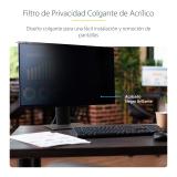 StarTech.com - Filtro de Privacidad 16:9 para Monitor de 27" - Colgante - Protector Acrílico de Pantalla - Ángulo de Visión de +