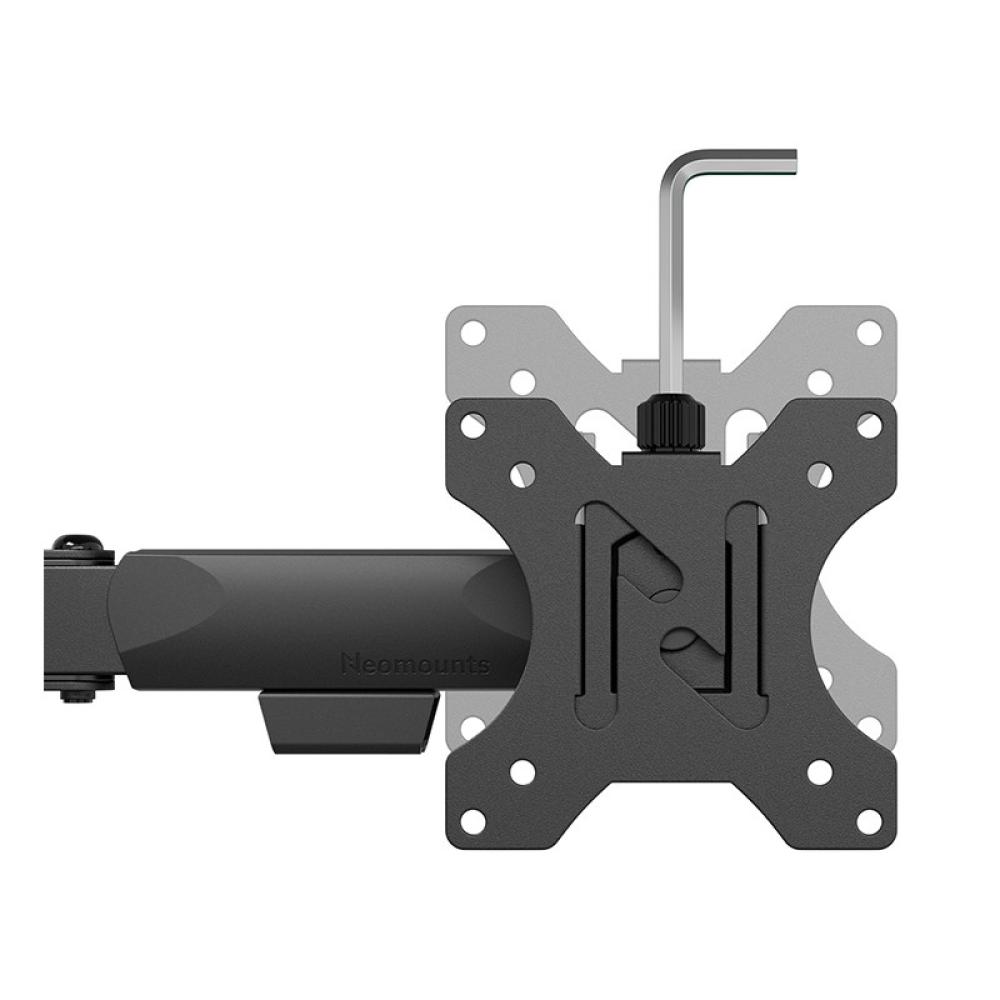 Neomounts - DS60-600BL3 Brazo de monitor 10-27" - Quick-fix - Tope-a-180°