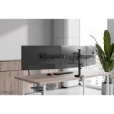 Neomounts - DS60-600BL3 Brazo de monitor 10-27" - Quick-fix - Tope-a-180°