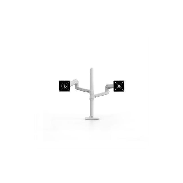 Ergotron - LX Series LX Dual Stacking Arm 101,6 cm (40") Escritorio Blanco