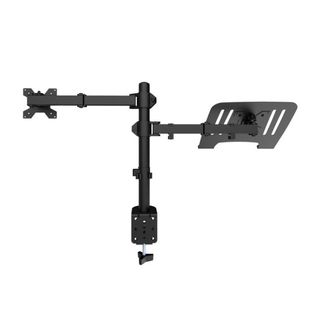 CoolBox - Soporte de dos brazos para monitor y portátil MP01