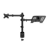 CoolBox - Soporte de dos brazos para monitor y portátil MP01