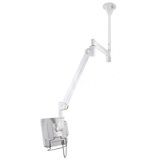 Neomounts - FPMA-HAC100 Soporte de techo para monitor médico 10-24" - alt. 0-170 cm - resorte de gas