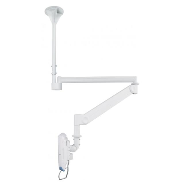 Neomounts - FPMA-HAC100 Soporte de techo para monitor médico 10-24" - alt. 0-170 cm - resorte de gas
