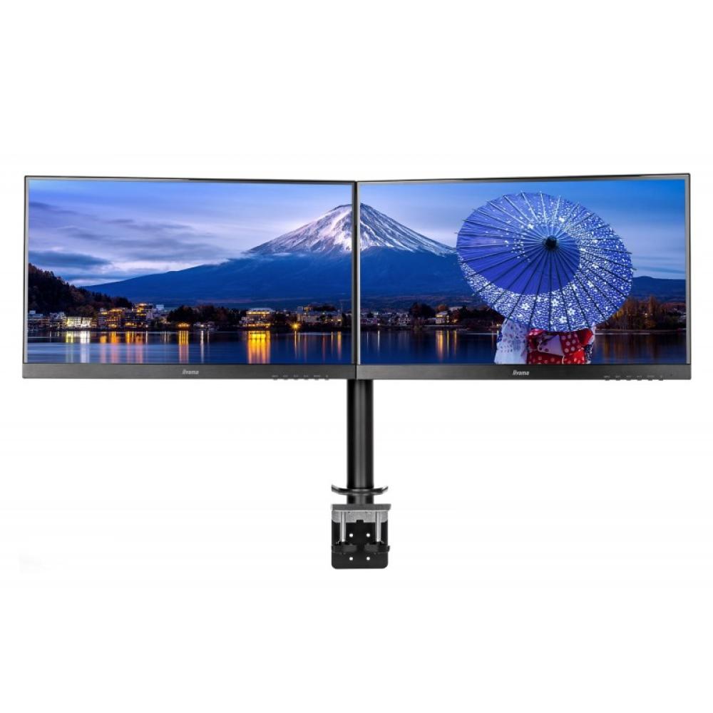 iiyama - DS1002C-B1 soporte para monitor 76,2 cm (30") Escritorio Negro