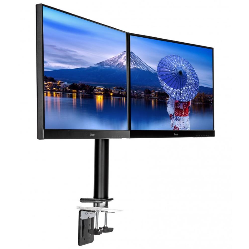 iiyama - DS1002C-B1 soporte para monitor 76,2 cm (30") Escritorio Negro