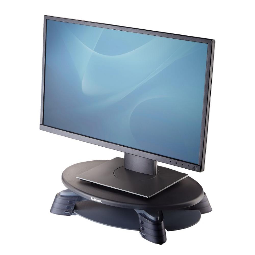 Fellowes - 91450 soporte para monitor 43,2 cm (17") Grafito Escritorio