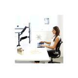 Fellowes - Platinum Series 8043401 soporte para monitor 81,3 cm (32") Escritorio Negro