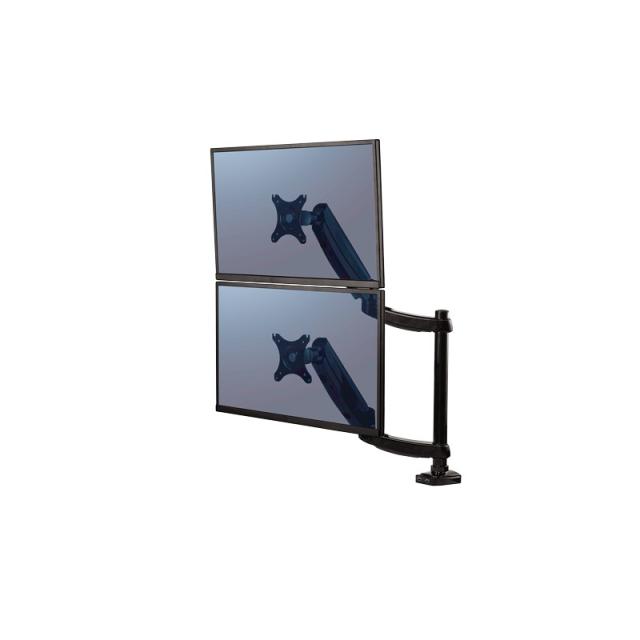 Fellowes - Platinum Series 8043401 soporte para monitor 81,3 cm (32") Escritorio Negro