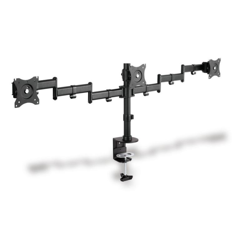 Digitus - Soporte para monitor triple, 3x 27", 3x 8 kg