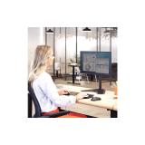 Fellowes - Seasa 8049601 soporte para monitor 81,3 cm (32") Escritorio Negro