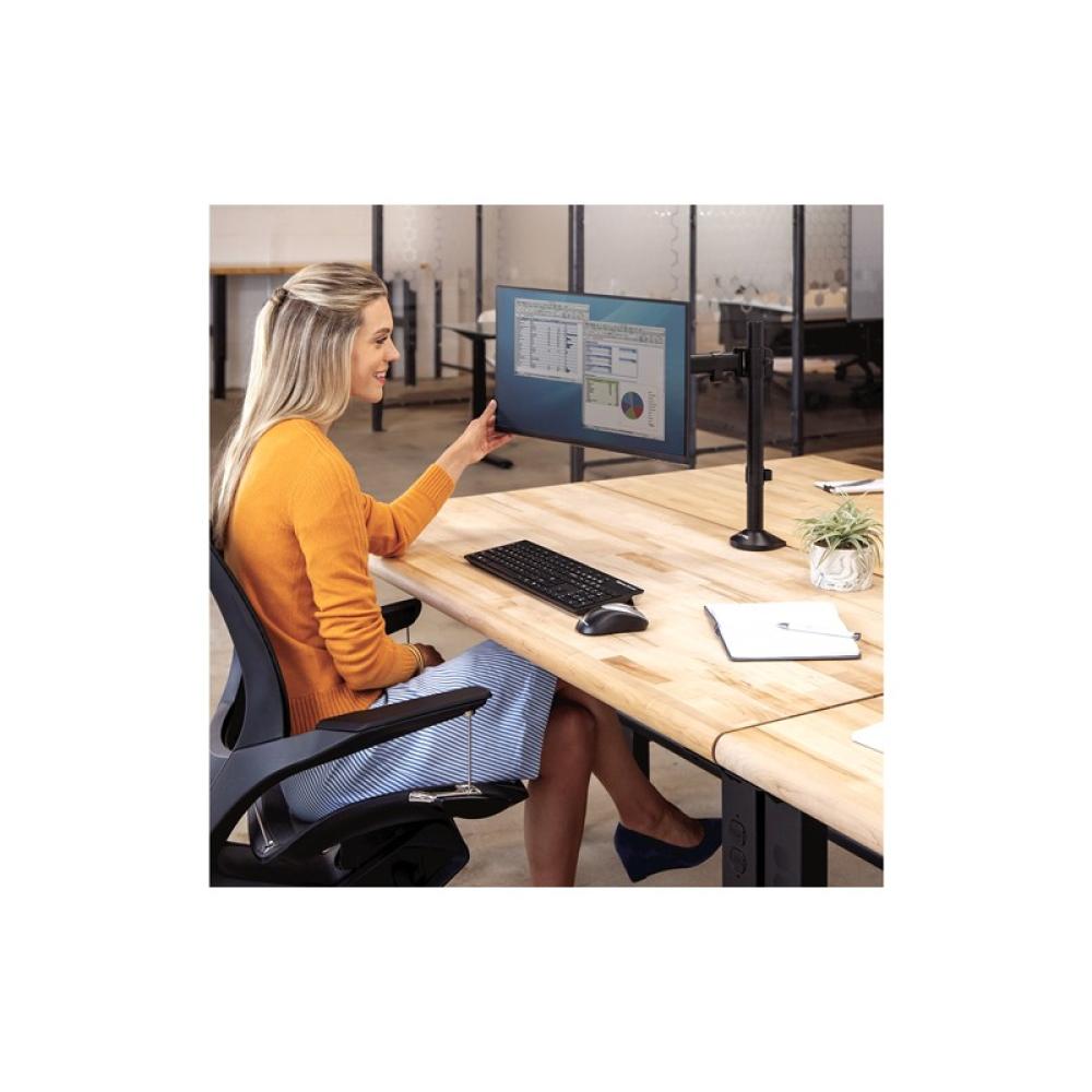 Fellowes - Reflex 8502501 soporte para monitor 81,3 cm (32") Escritorio Negro