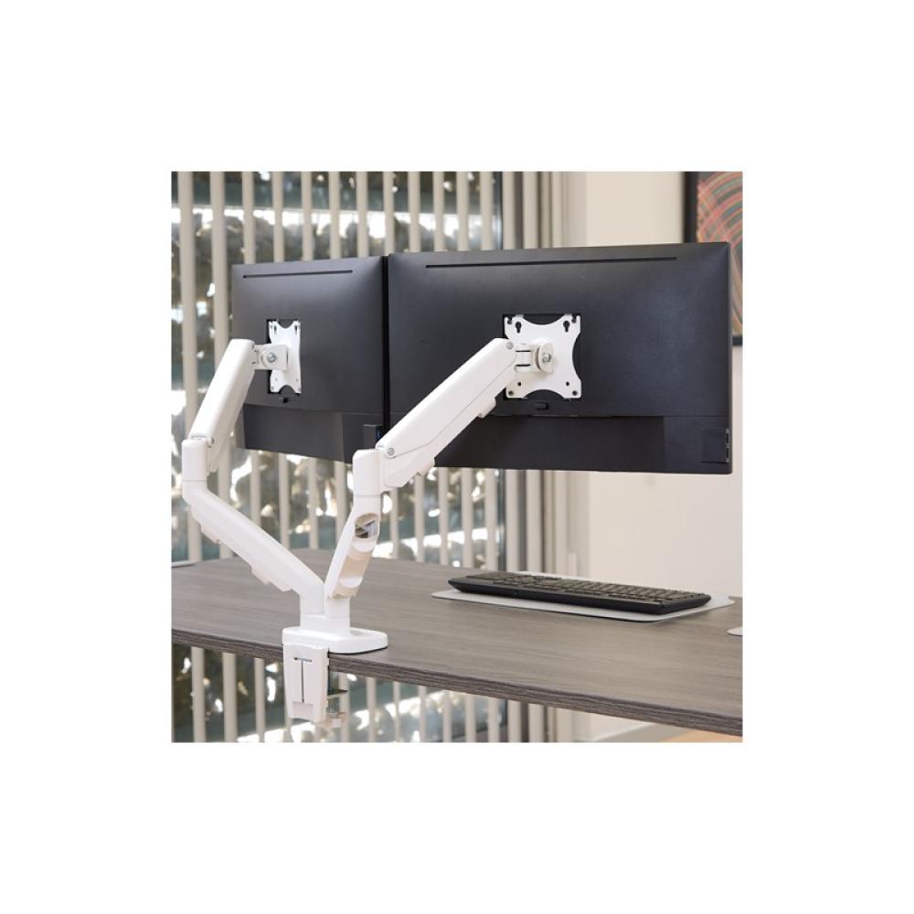 Fellowes - Eppa 9683801 soporte para monitor 99,1 cm (39") Escritorio Blanco