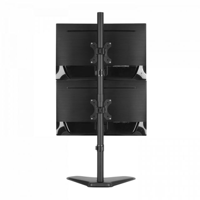 V7 - DS1FSDS soporte para monitor 68,6 cm (27") Negro Escritorio