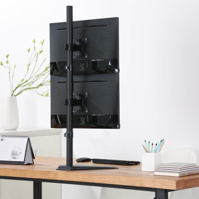 V7 - DS1FSDS soporte para monitor 68,6 cm (27") Negro Escritorio