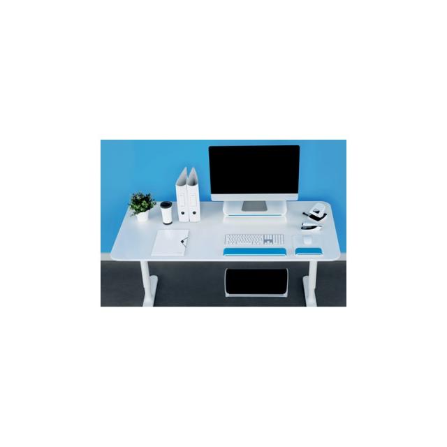Leitz - 65040036 soporte para monitor 68,6 cm (27") Escritorio Azul, Blanco