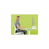 Leitz - 65040054 soporte para monitor 68,6 cm (27") Escritorio Verde, Blanco