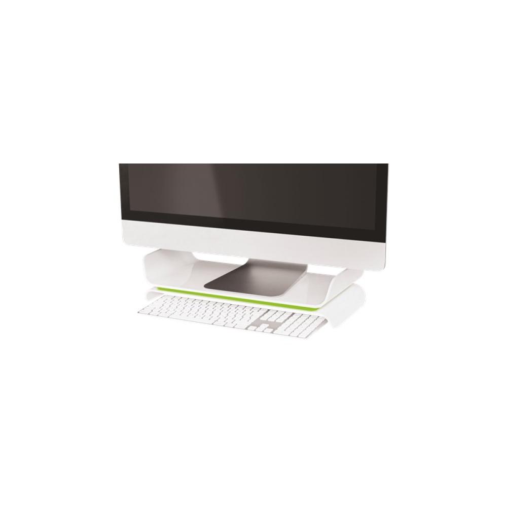 Leitz - 65040054 soporte para monitor 68,6 cm (27") Escritorio Verde, Blanco