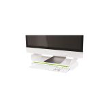 Leitz - 65040054 soporte para monitor 68,6 cm (27") Escritorio Verde, Blanco