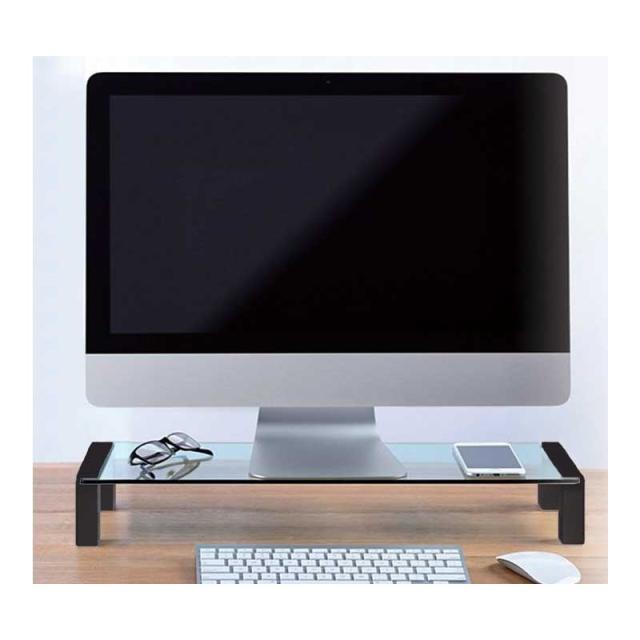 Office Box - SOPORTE MONITOR OFFICE BOX CRYSTAL AIR NEGRO
