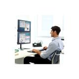 Fellowes - Seasa 8044001 soporte para monitor 81,3 cm (32") Escritorio Negro