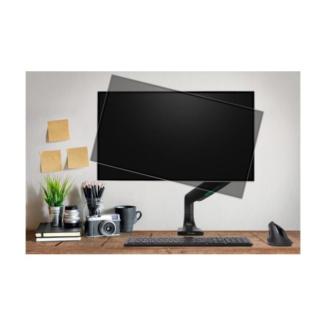 Kensington - Brazo SmartFit de altura ajustable con un toque para monitor individual - K59600WW