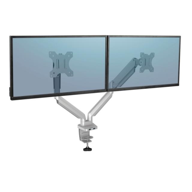 Fellowes - Platinum Series 8056501 soporte para monitor 101,6 cm (40") Pared Plata