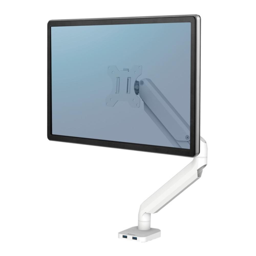 Fellowes - Platinum Series 8056201 soporte para monitor 101,6 cm (40") Escritorio Blanco