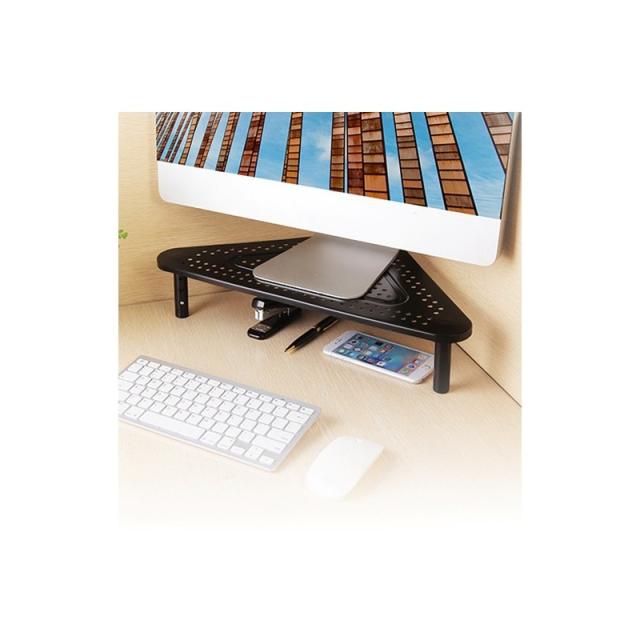Gembird - MS-TABLE-02 soporte para monitor Escritorio Negro