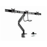 Gembird - MA-DA3-03 soporte para monitor 68,6 cm (27") Escritorio Negro