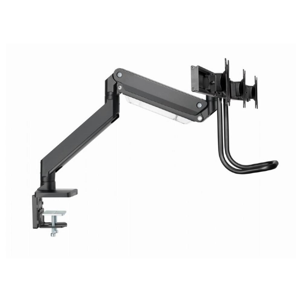 Gembird - MA-DA3-03 soporte para monitor 68,6 cm (27") Escritorio Negro