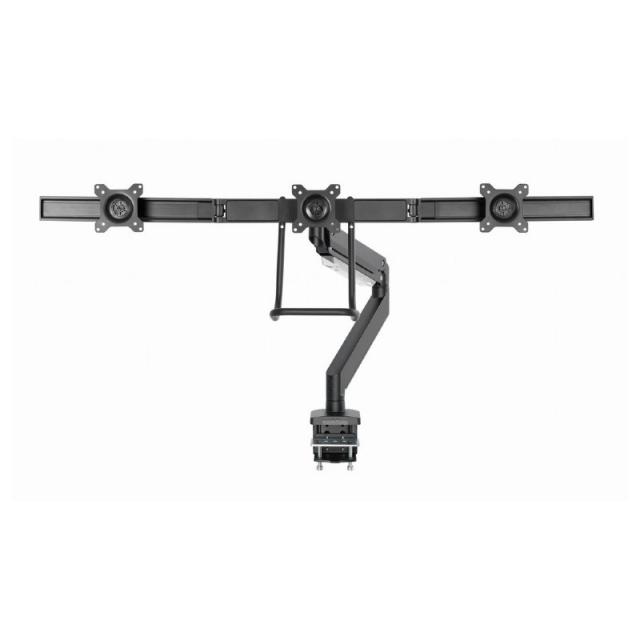 Gembird - MA-DA3-03 soporte para monitor 68,6 cm (27") Escritorio Negro