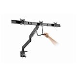 Gembird - MA-DA3-03 soporte para monitor 68,6 cm (27") Escritorio Negro