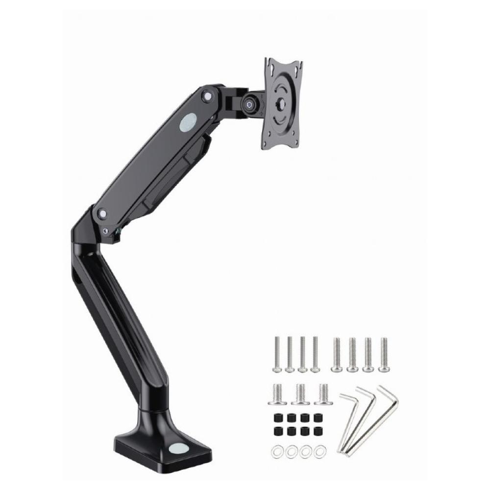 Gembird - MA-DA1-03 soporte para monitor 88,9 cm (35") Escritorio Negro