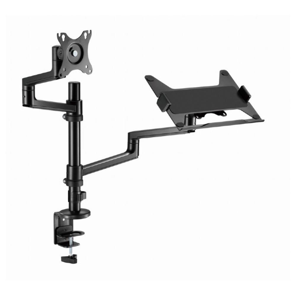 Gembird - MA-DA-04 soporte para monitor 81,3 cm (32") Escritorio Negro