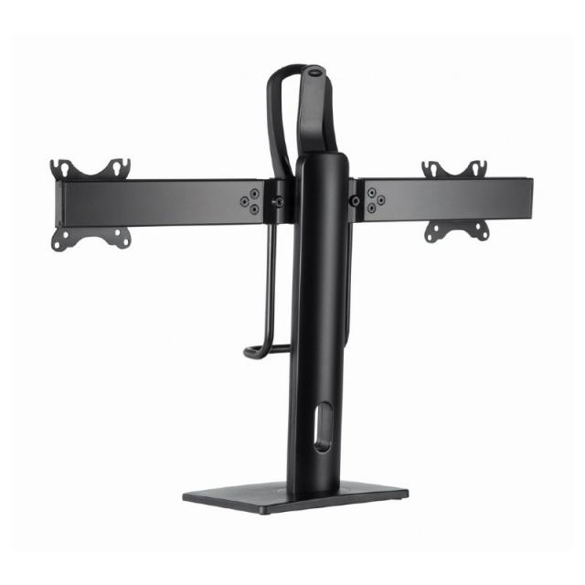 Gembird - MS-D2-01 soporte para monitor 68,6 cm (27") Escritorio Negro