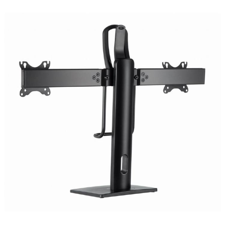 Gembird - MS-D2-01 soporte para monitor 68,6 cm (27") Escritorio Negro