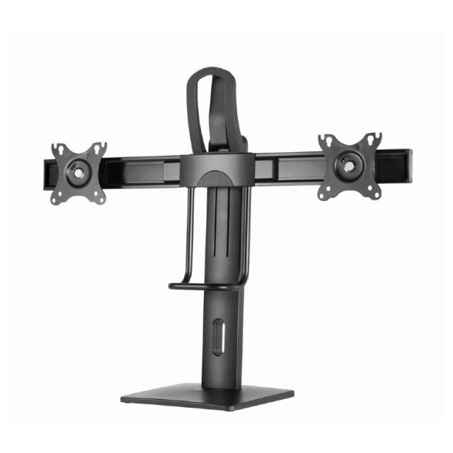 Gembird - MS-D2-01 soporte para monitor 68,6 cm (27") Escritorio Negro