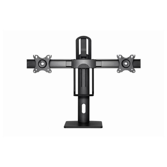 Gembird - MS-D2-01 soporte para monitor 68,6 cm (27") Escritorio Negro