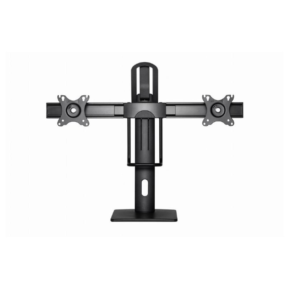 Gembird - MS-D2-01 soporte para monitor 68,6 cm (27") Escritorio Negro