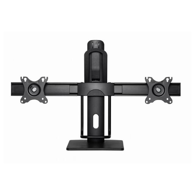 Gembird - MS-D2-01 soporte para monitor 68,6 cm (27") Escritorio Negro