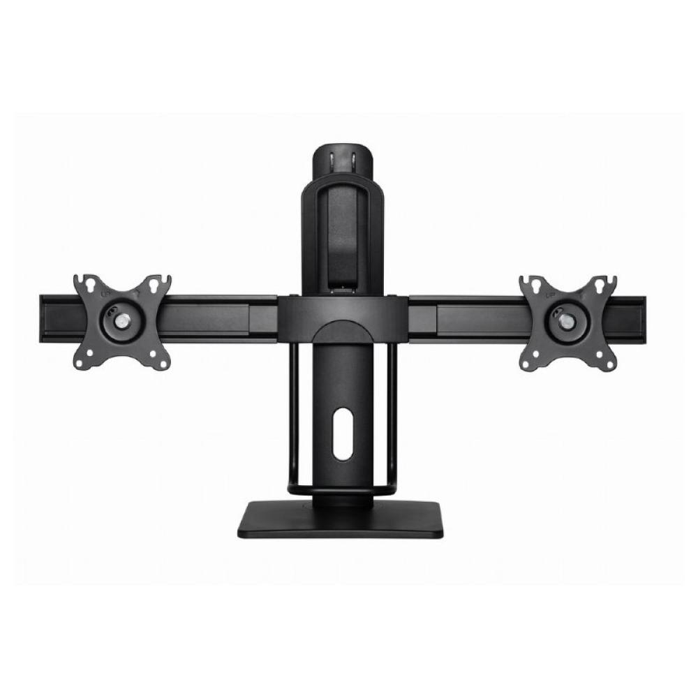 Gembird - MS-D2-01 soporte para monitor 68,6 cm (27") Escritorio Negro